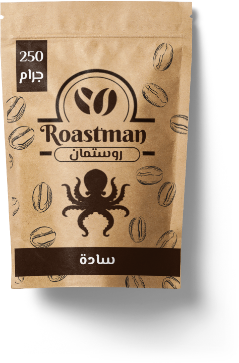 عبوة بن روستمان سادة فاتح مطحون - 250 جرام